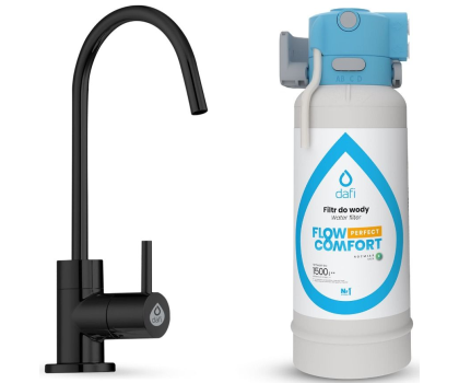 Dzbanek filtrujący do wody Dafi SYSTEM FILTRUJĄCY FLOW COMFORT + BAT.JEDNODROŻNA ALTO - CZAR